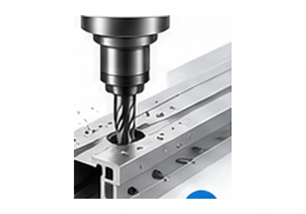 Maquinado CNC de perfil de aluminio